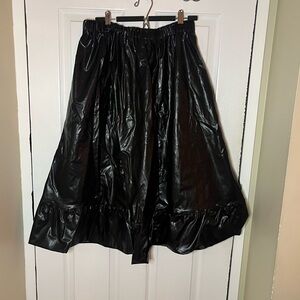 Faux Leather Maxi Skirt